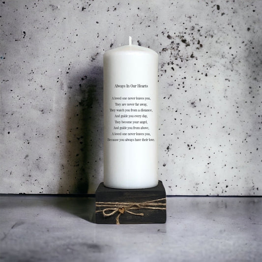 Simple Remembrance Candle
